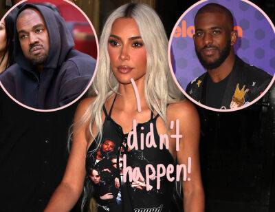 Kim Kardashian Did NOT Cheat On Kanye West With Chris Paul… Obviously! - perezhilton.com