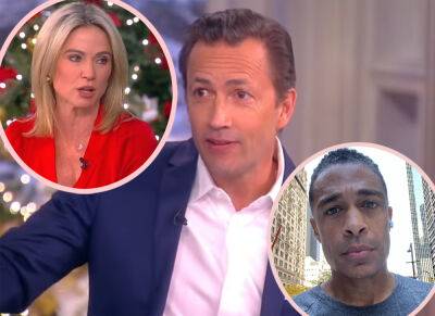 Andrew Shue’s Son Shares Family Pic Without Amy Robach Amid Her Affair Scandal With T.J. Holmes! - perezhilton.com - Montana - county Andrew