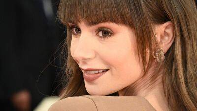 Lily Collins’s Latest French-Girl Look Is Not Very Emily—See Pics - www.glamour.com