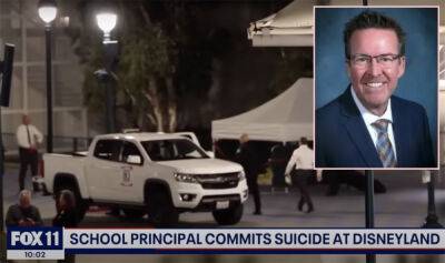 School Principal Accused Of Child Endangerment Jumped To Death At Disneyland After Posting Unsettling Message - perezhilton.com - New York - Los Angeles - California - county Valley - county Huntington - state Idaho - county Fountain