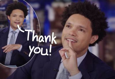 Trevor Noah Says Goodbye To Daily Show Audience With Touching Send-Off In Final Episode - perezhilton.com - Jordan
