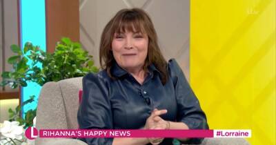 Lorraine stops herself from saying something rude about Rihanna’s freezing baby bump - www.ok.co.uk - New York - New York