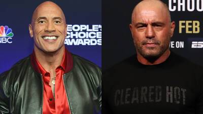 Joe Rogan shown support from Dwayne 'The Rock' Johnson on video addressing Spotify controversy - www.foxnews.com - county Johnson