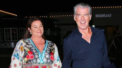 Pierce Brosnan Wife Keely Hold Hands On Double Date Night With Son, 25, His Girlfriend - hollywoodlife.com - California - Santa Monica