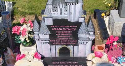 Scots mum 'relieved' after baby's 'haunted castle' headstone removed from graveside - www.dailyrecord.co.uk - Scotland - Centre