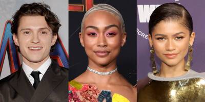 Tom Holland's 'Uncharted' Co-Star Tati Gabrielle Reveals What Zendaya Texted Her During Filming - www.justjared.com - California - county Oakland
