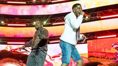 Kid Cudi Claps Back After Kanye Says He Dropped Him From Album Over Pete Davidson Friendship - hollywoodlife.com - Atlanta