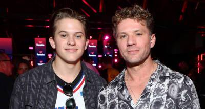 Ryan Phillippe is Joined by Son Deacon at Fanatic's Super Bowl 2022 Party - www.justjared.com - Los Angeles - Montana - city Culver City
