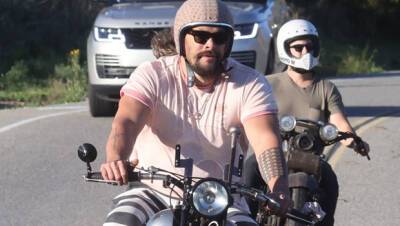 Jason Momoa Goes For Solo Motorcycle Ride In Rare Photos Amid Lisa Bonet Split - hollywoodlife.com - Los Angeles