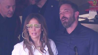 Jennifer Lopez Ben Affleck Adorably Dance In The Stands At The Super Bowl — Watch - hollywoodlife.com - Los Angeles