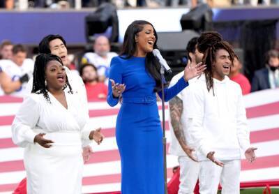 Mickey Guyton's powerful national anthem performance praised by country music stars: 'Smashed it' - www.foxnews.com - Los Angeles - California - Nashville