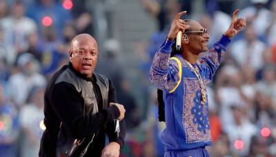 Dr. Dre & Snoop Dogg Both Opened & Closed the Super Bowl Halftime Show 2022 - Watch Now! - www.justjared.com - California - city Inglewood