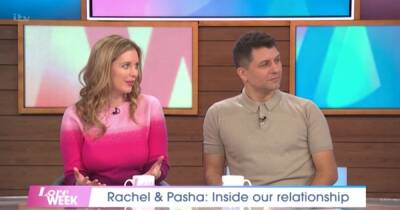 Rachel Riley and Pasha Kovalev’s cute baby daughter steals the show on Loose Women - www.ok.co.uk