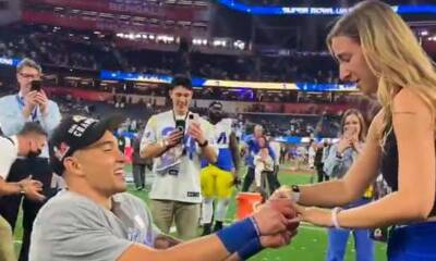 Super Bowl: Take a look at Taylor Rapp’s marriage proposal after winning with the Rams - us.hola.com - Los Angeles - California - city Sanchez - Washington