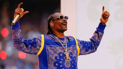 Snoop Dogg Spotted Smoking Weed Just Before Performing At Super Bowl Halftime: Watch - hollywoodlife.com - Los Angeles - California