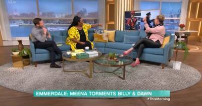 Alison Hammond laughs as she compares ITV Emmerdale's Meena to Girls Aloud star on This Morning - www.manchestereveningnews.co.uk - county Marshall - city Sharon, county Marshall - city Sandhu