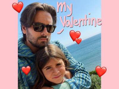 Scott Disick Shared Valentine’s Day With His Daughter Penelope! See His Adorable Post! - perezhilton.com