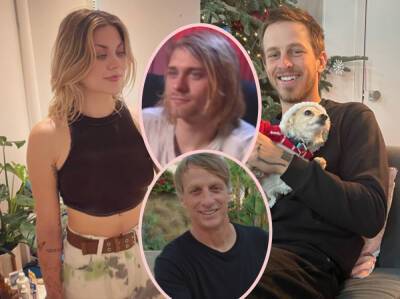 Kurt Cobain & Tony Hawk's Kids Are Dating! Frances Bean Confirmed Relationship In Quiet Return To Instagram! - perezhilton.com - France - Santa