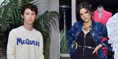 Soko & Troye Sivan Celebrate Frieze Art Fair with Alexander McQueen and MatchesFashion - www.justjared.com - France - county Alexander