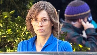 Jessica Biel Looks Unrecognizable As Killer Candy Montgomery While Filming New Miniseries - hollywoodlife.com - Texas