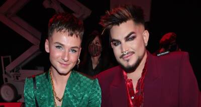 Adam Lambert Makes Rare Appearance with Boyfriend Oliver Gliese at The Blonds Fashion Show - www.justjared.com - New York - Mexico
