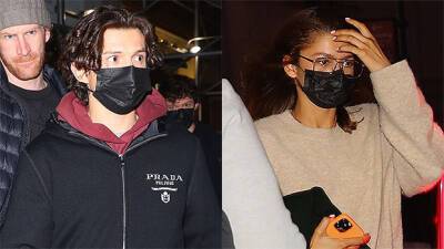 Tom Holland Zendaya Spotted At New York Rangers Game In NYC — New Photos - hollywoodlife.com - New York - New York