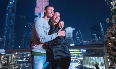 How Cristiano Ronaldo lit up the world’s tallest building for girlfriend Georgina Rodriguez’s 28th birthday - us.hola.com - Britain - Spain - Dubai