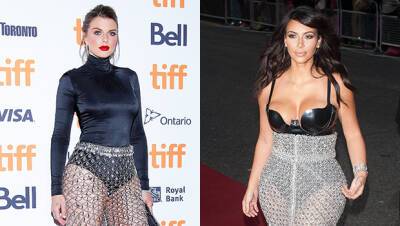 Julia Fox Fires Back After Kim Kardashian Fans Claim She’s Copying Kanye West’s Ex’s Iconic Style - hollywoodlife.com - France - Paris