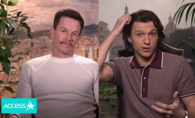 Tom Holland Thought Mark Wahlberg Bought Him A Sex Toy & Was About To Make A Move! - perezhilton.com