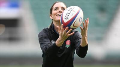 Kate Middleton Shows Off Her Rugby Skills After Replacing Prince Harry as Royal Patron - www.etonline.com