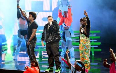 Watch DJ Khaled bring out Lil Wayne, Lil Baby, Migos and more for NBA All-Star performance - www.nme.com - Los Angeles - Ohio - county Cleveland