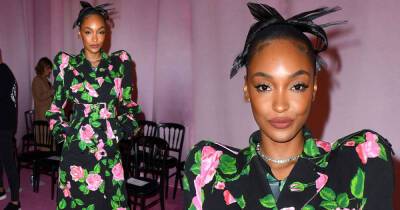 Jourdan Dunn is the epitome of chic in a bold floral trench coat - www.msn.com - Britain - New York