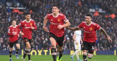 'What a day to be alive!' - Manchester United fans go wild as Harry Maguire scores vs Leeds - www.manchestereveningnews.co.uk - Manchester - Sancho