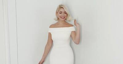 Holly Willoughby delights fans with 'classy' white dress for Dancing On Ice's musicals week - www.ok.co.uk