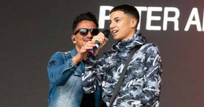 Peter Andre fans shocked after singer shares photo of 'lookalike son' Junior but some fans think he looks more like mum Katie Price - www.msn.com - city Columbia - city Exeter
