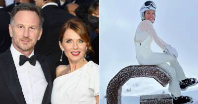 Geri Horner shares intimate glimpse inside skiing vacation with husband Christian and their kids - www.msn.com