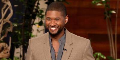 Usher Welcomed His Newborn Son Sire Playing 50 Cent's 'In Da Club' - www.justjared.com
