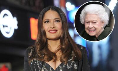 Salma Hayek wishes Queen Elizabeth ‘swift recovery’ from COVID-19 - us.hola.com - Britain