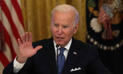 President Joe Biden Announces Sanctions on Russia Amid Escalating Tensions With Ukraine - www.justjared.com - USA - Ukraine - Russia - Germany