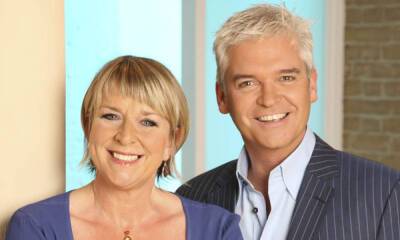 Fern Britton puts 13-year feud with Phillip Schofield aside with heartwarming message - hellomagazine.com