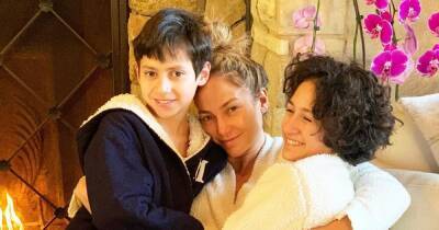Inside sweet bond between J-Lo and her 14-year-old twins as star pens loving birthday note - www.ok.co.uk