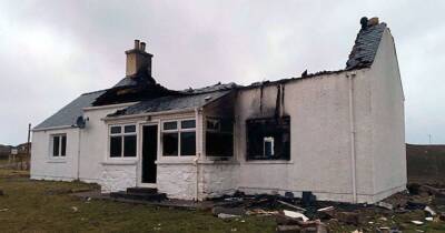 Couple describe lucky escape after lightning destroyed Outer Hebrides home - www.dailyrecord.co.uk - Scotland