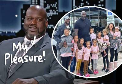 Shaq's Generous Blessing To This Massive Family Will Bring You To Tears! - perezhilton.com - London - Los Angeles
