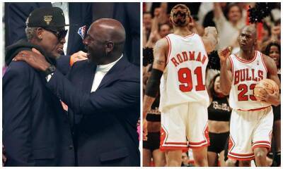 Michael Jordan and Dennis Rodman reunite at NBA Top 75 event - us.hola.com - Chicago - Jordan - Ohio - county Cleveland