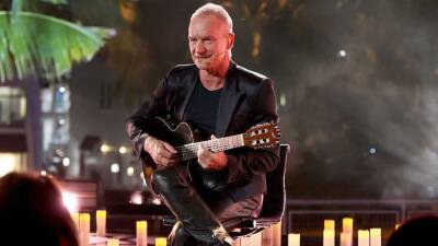 Sting Performs Spanish Single 'Por Su Amor' at 2022 Premio Lo Nuestro - www.etonline.com - Spain - Miami - Florida