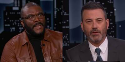 Tyler Perry Confronts Jimmy Kimmel After Years-Long Grudge - Watch! - www.justjared.com - Atlanta - county Fallon