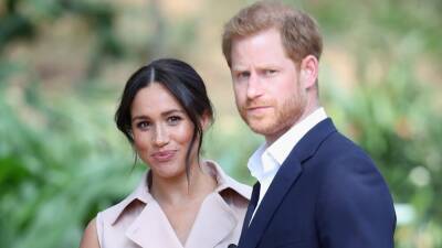 Prince Harry and Meghan Markle Say They 'Stand With the People of Ukraine' - www.etonline.com - Britain - Ukraine - Russia - region Donbas