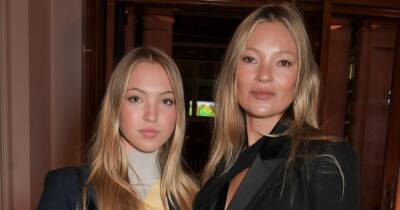 Kate Moss' daughter Lila is double of supermodel mum on Versace runway - www.ok.co.uk - Italy