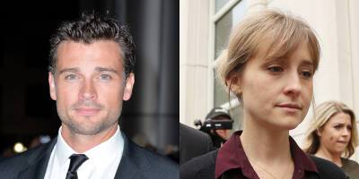 Tom Welling Briefly Addresses Allison Mack's Prison Sentence While Discussing 'Smallville' Return - www.justjared.com - county Clark - county Sullivan