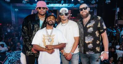 Patrick Mahomes Celebrates Bachelor Party With Big Sean and More Ahead of Brittany Matthews Wedding: Photos - www.usmagazine.com - Las Vegas - county Brown - Tennessee - city Sin - Kansas City